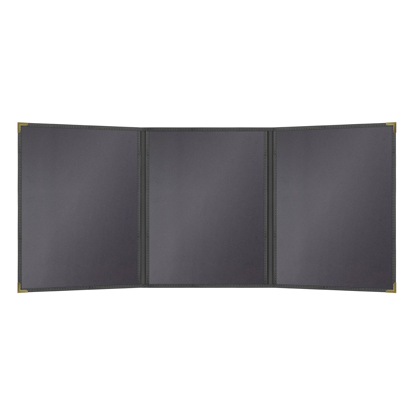 Pajco Menu Cover, Triple Pocket Fold-Out (3 View)