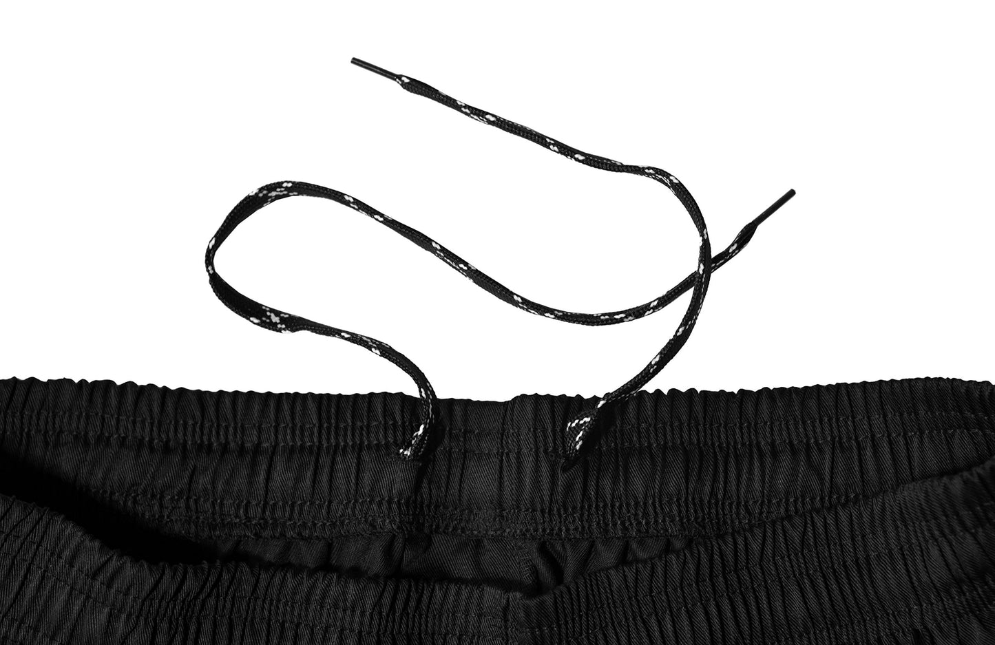 GenieChef Black Classic Lightweight Chef Pants - Unisex-Adults, One Size