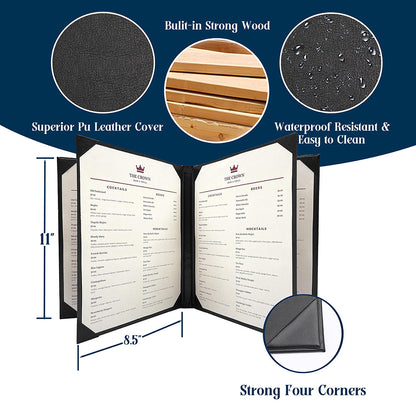 Executive - 6 View Menu Cover