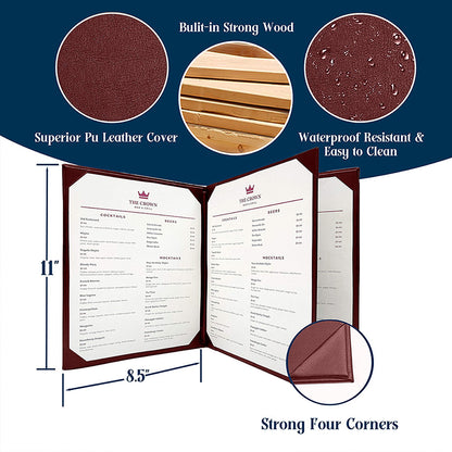 Executive - 4 View Menu Cover