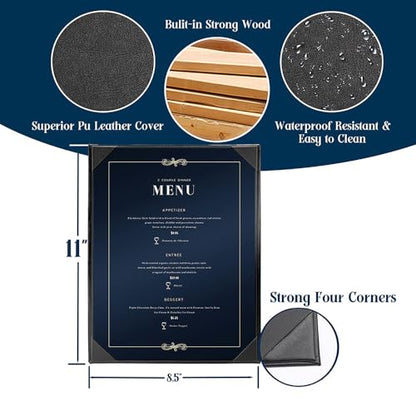 Columbia Casebound Menu Cover, 1 View