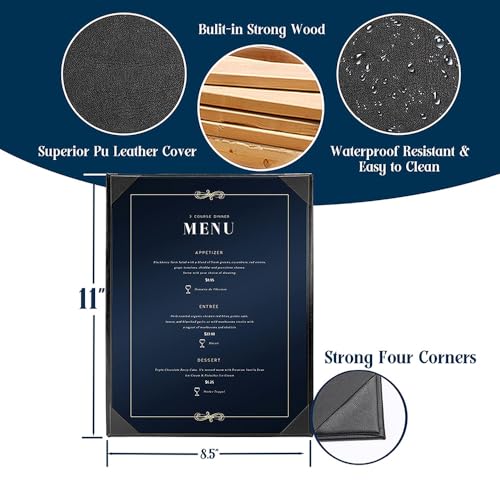 Columbia Casebound Menu Cover, 1 View