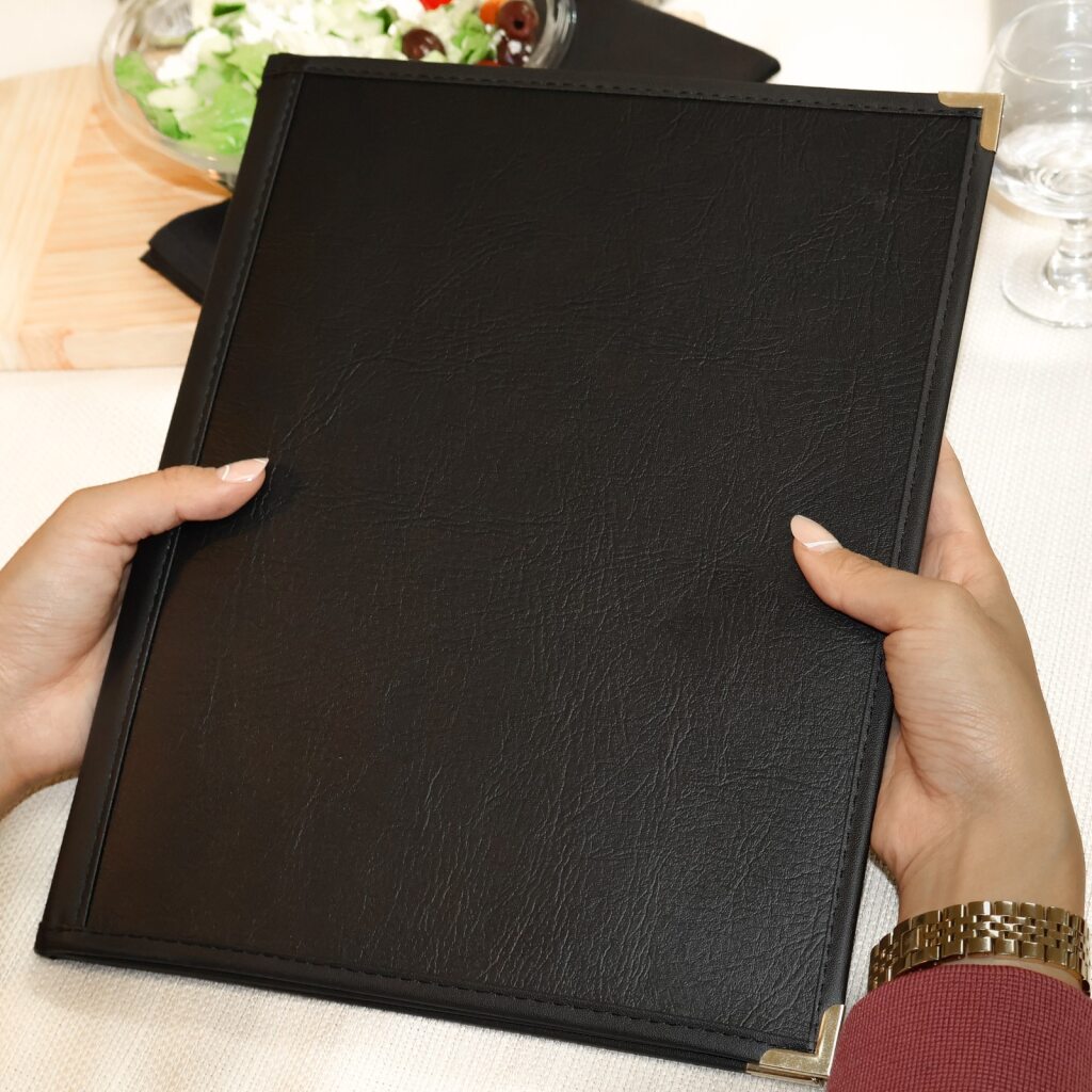 Signature - 2 View Menu Cover