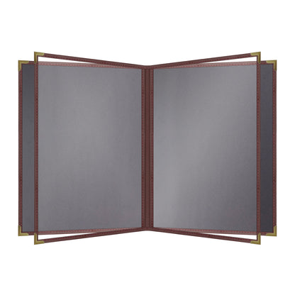Pajco Menu Cover, Quad Pocket Booklet (6 View)