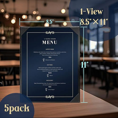 Columbia Casebound Menu Cover, 1 View
