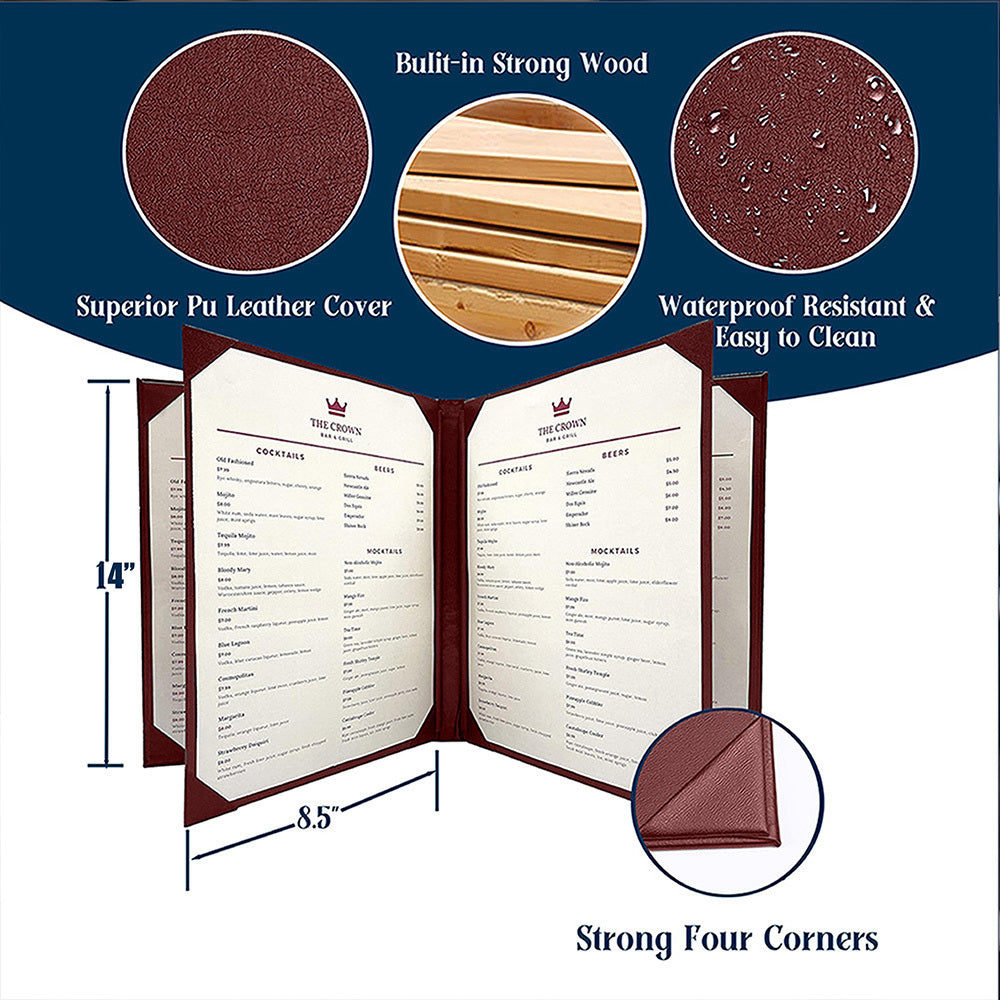 Executive - 6 View Menu Cover