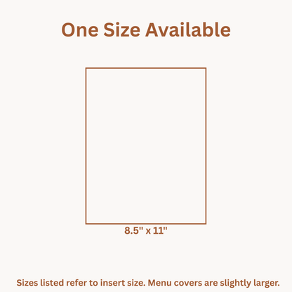 Executive - 1 View Menu Cover