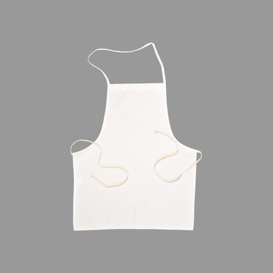 Bib Apron, No Pocket, Adjustable Neck Strap, 32" L x 26" W