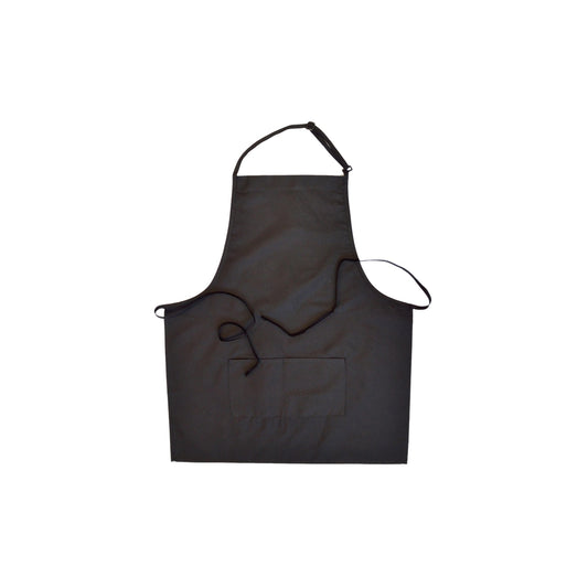 Bib Apron, 2 Pockets, 32" L x 26" W