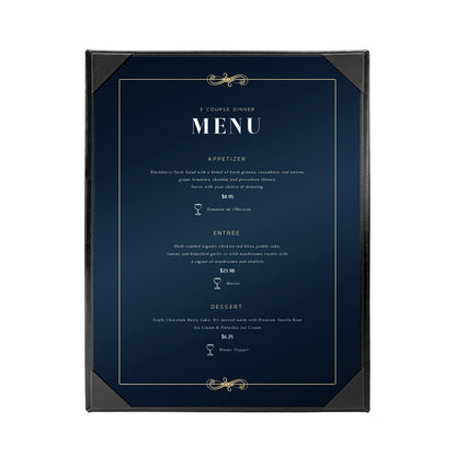 Columbia Casebound Menu Cover, 1 View