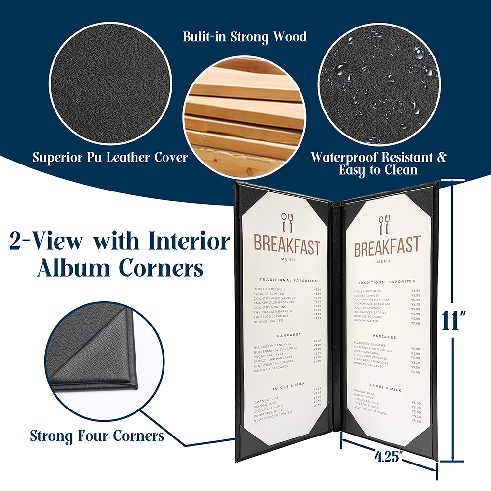 Executive - 2 View Menu Cover