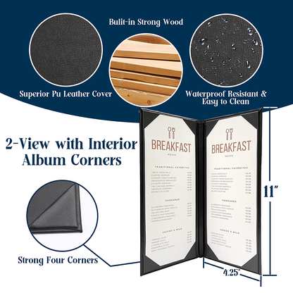 Executive - 2 View Menu Cover