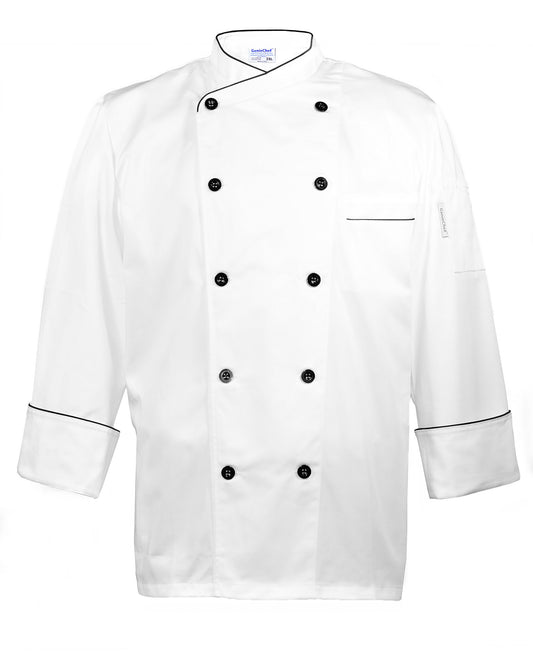 Chef's Coat - Long Sleeve, Unisex Executive Style