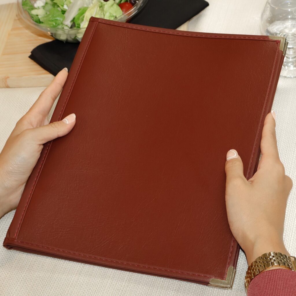 Signature - 2 View Menu Cover