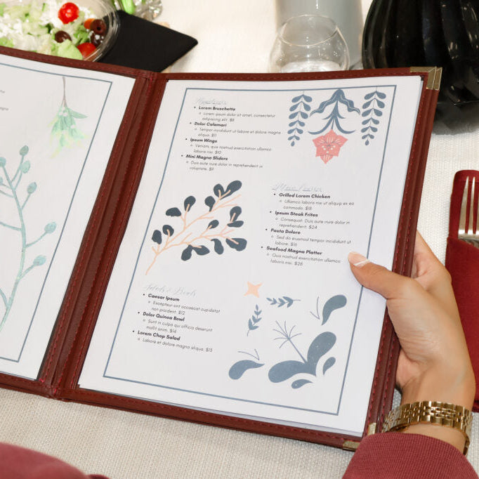 Signature - 4 View Menu Cover